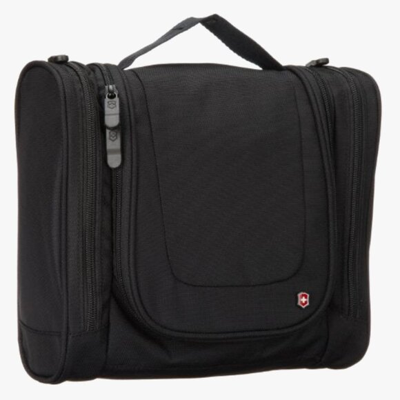 Victorinox Hanging Toiletry Bag – Black, 9" x 9.75" x 3.75" - Picture 1 of 8